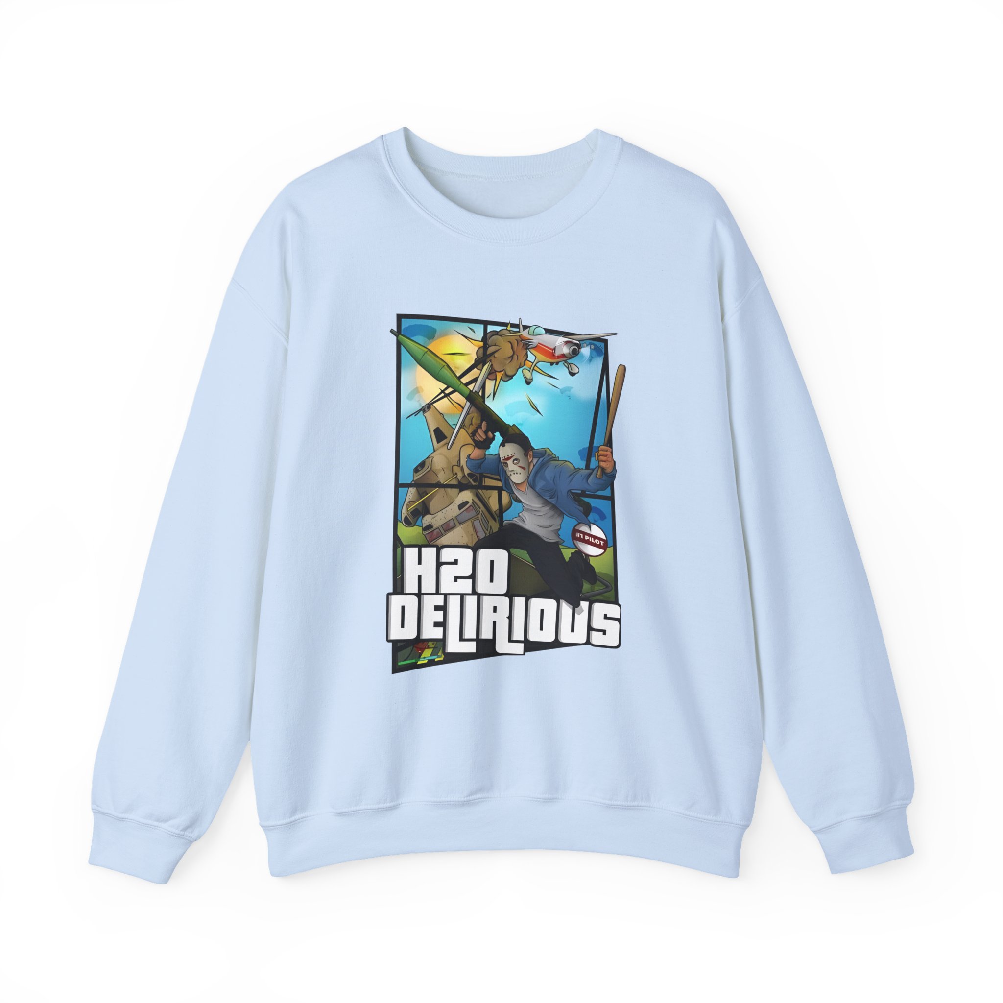 H2odelirious Unisex Heavy Blendâ„¢ Crewneck Sweatshirt