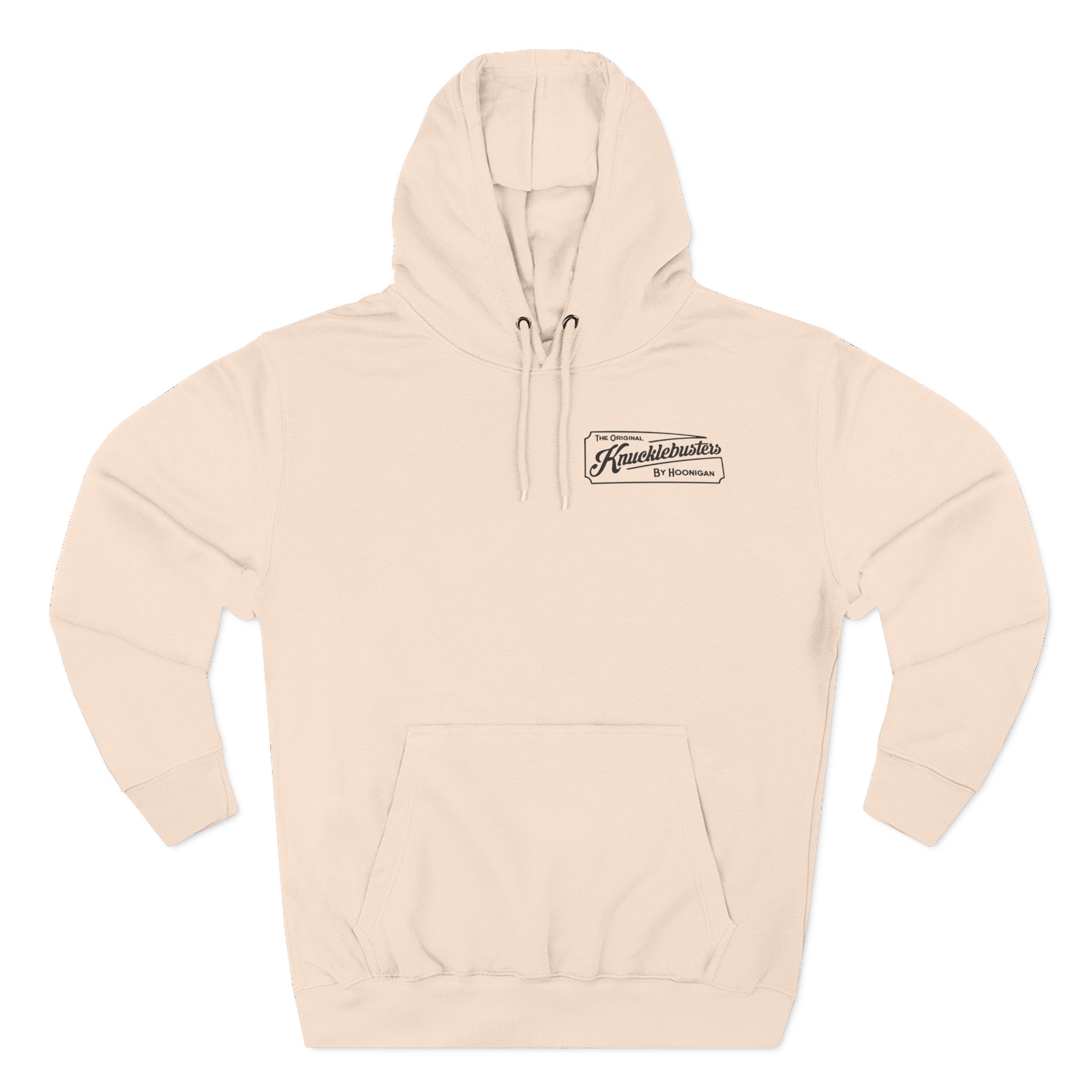 Ken Block Hoonigan Knucklebusters Auto Repair Three-Panel Fleece Hoodie