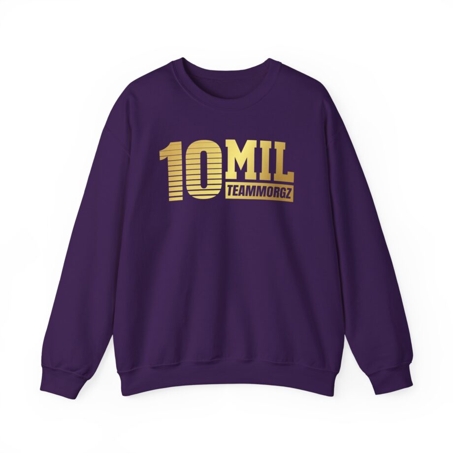 Morgz 10 Million Squad Morgz 10 Million Squad Unisex Heavy Blend™ Crewneck Sweatshirt
