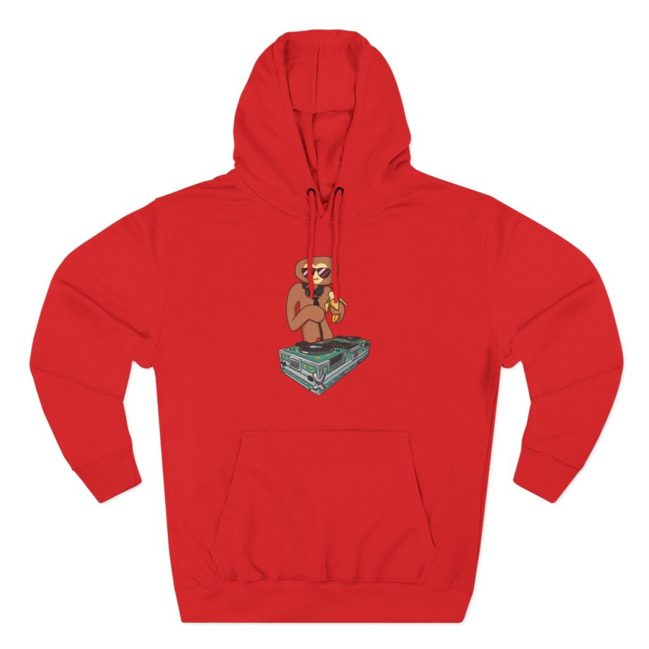 Spoonkid Dj Monke Three-Panel Fleece Hoodie