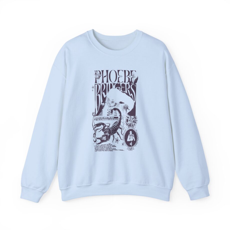 Phoebe Bridgers I Know the End Natural Unisex Heavy Blend™ Crewneck Sweatshirt