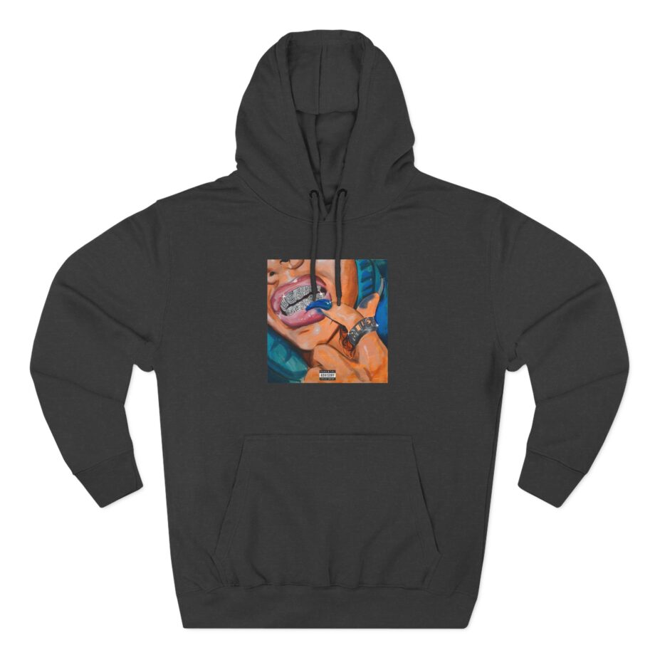 Cruz Cafune Blu€s Cover Three-Panel Fleece Hoodie