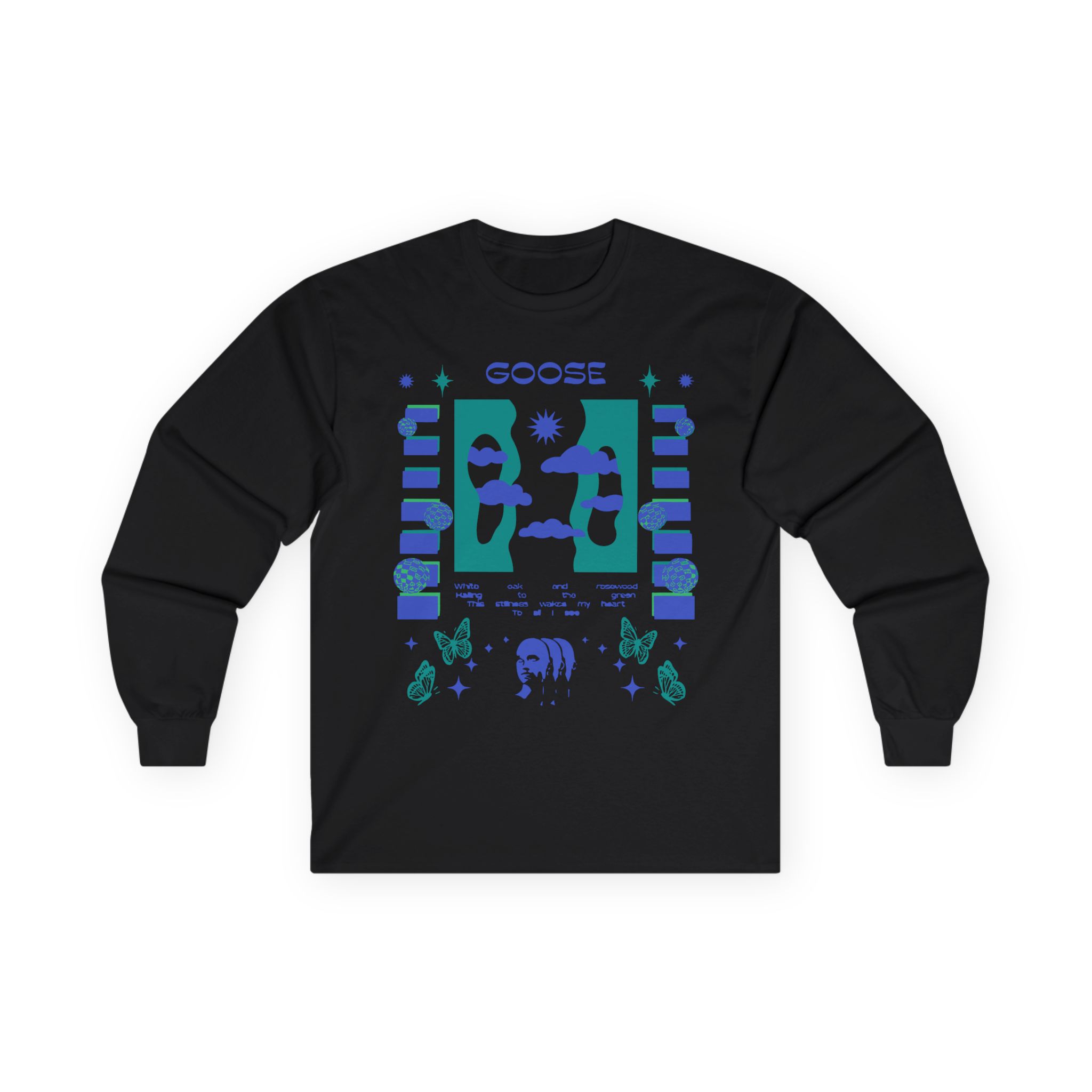 Goose Rosewood Unisex Ultra Cotton Long Sleeve Tee