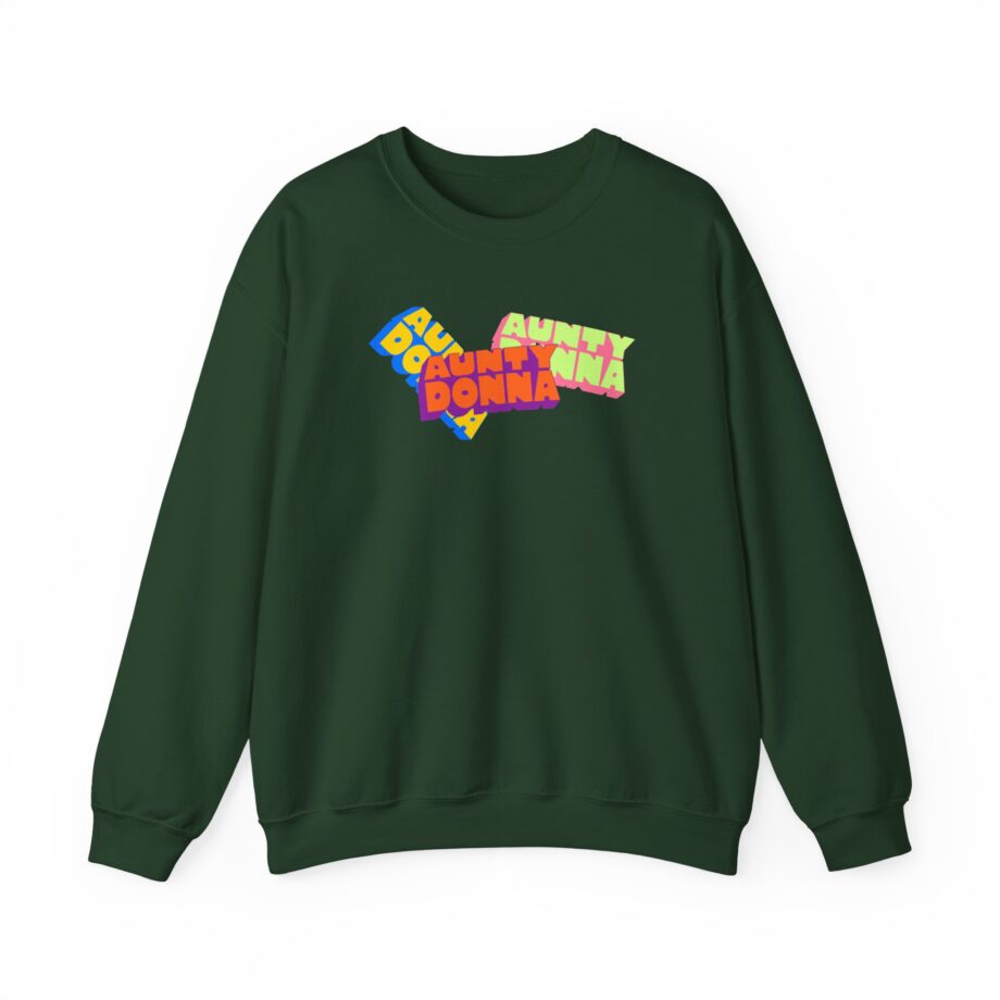 Aunty Donna Three Logo Unisex Heavy Blend™ Crewneck Sweatshirt
