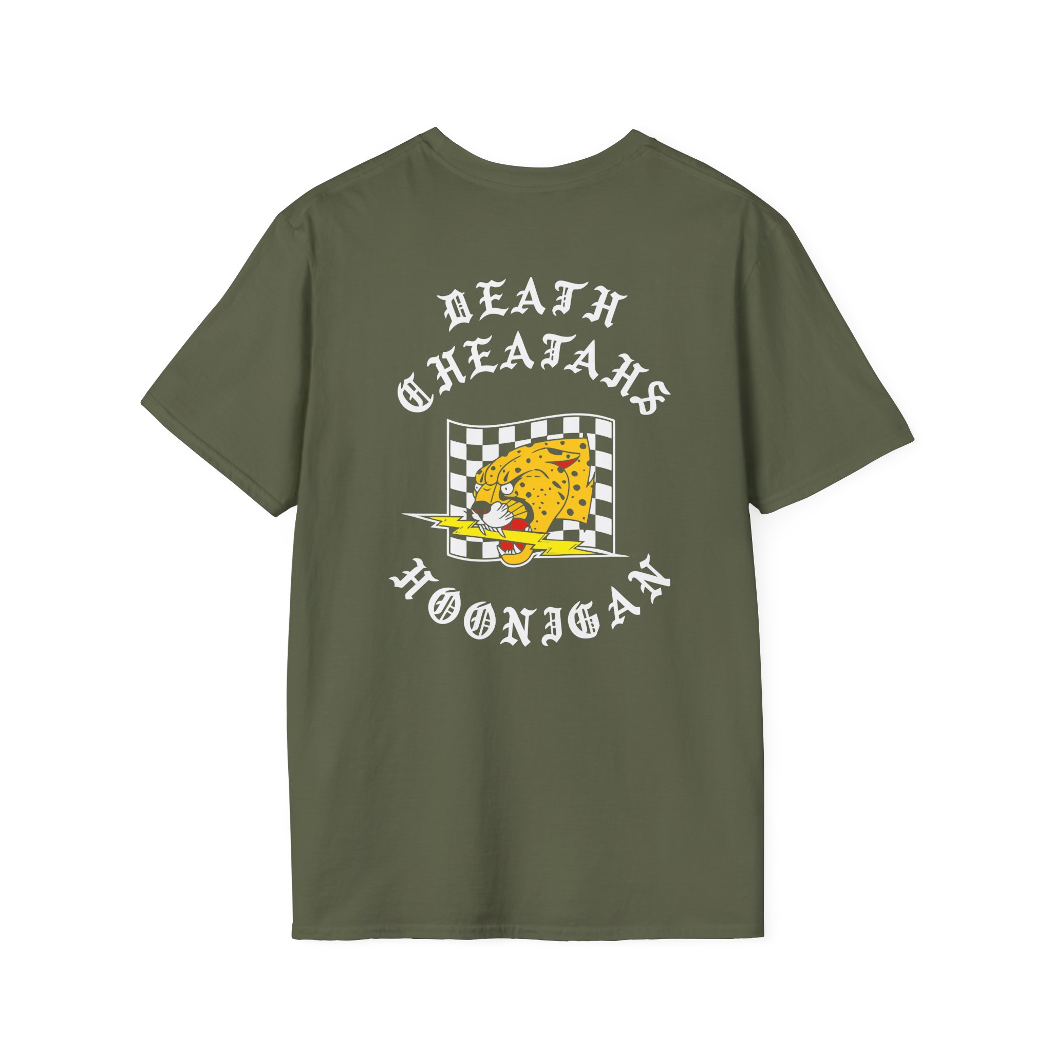 Ken Block Hoonigan Death Cheatahs Unisex Softstyle T-Shirt