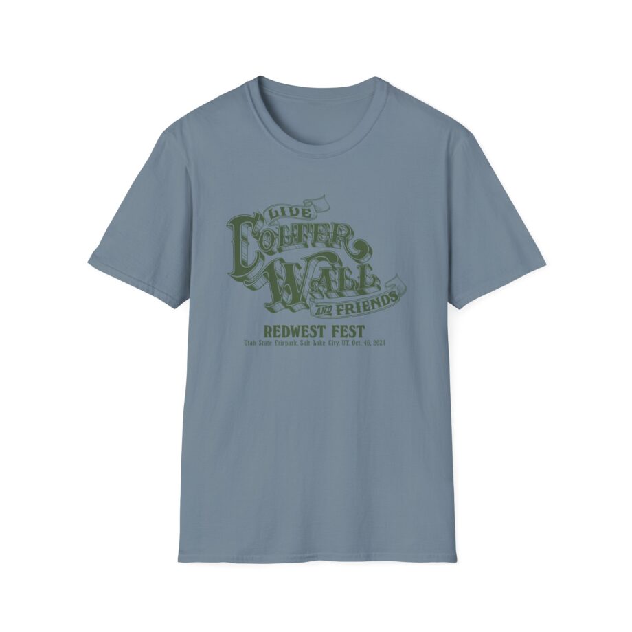 Colter Wall RedWest Fest Unisex Softstyle T-Shirt
