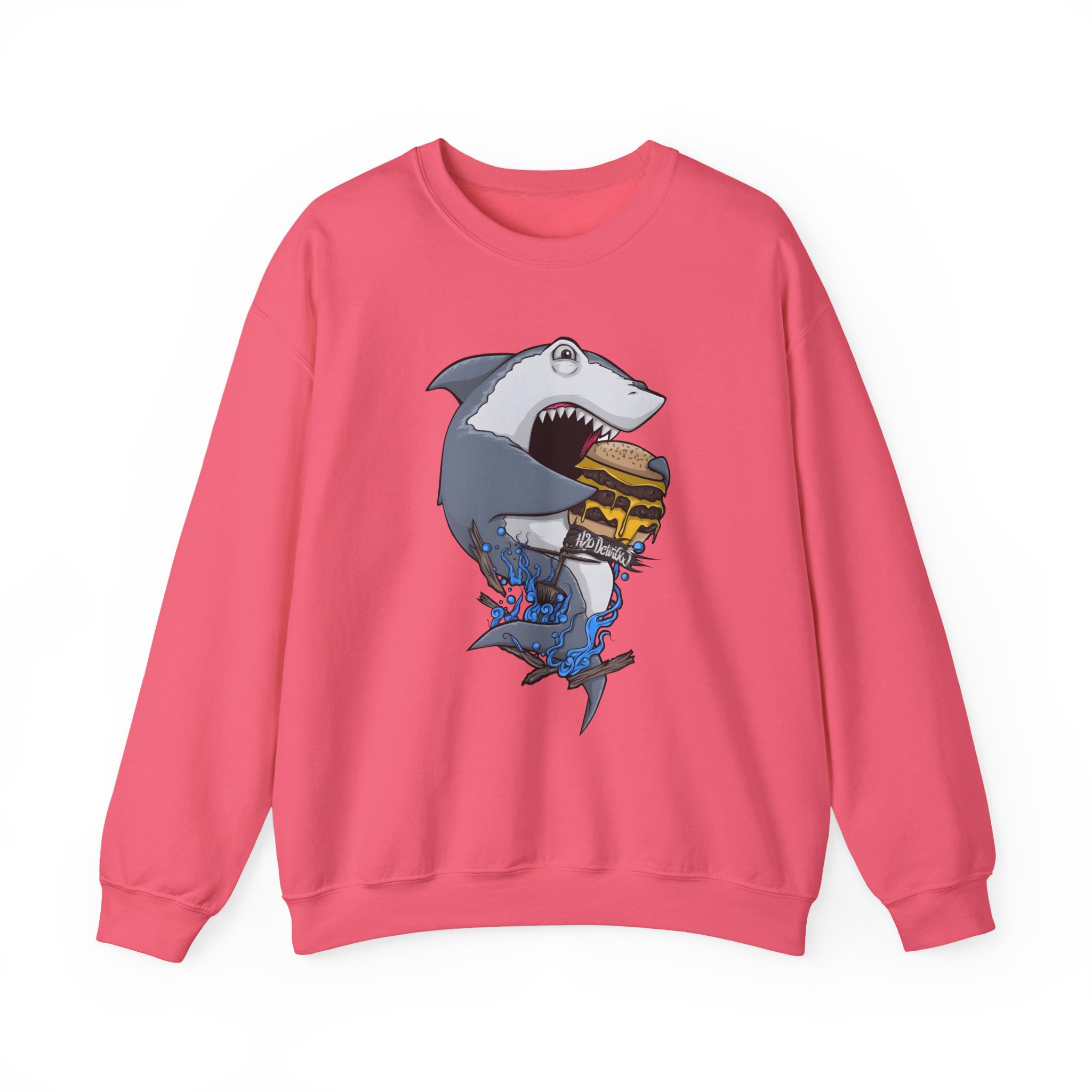 H2odelirious Hungry Shark Unisex Heavy Blendâ„¢ Crewneck Sweatshirt