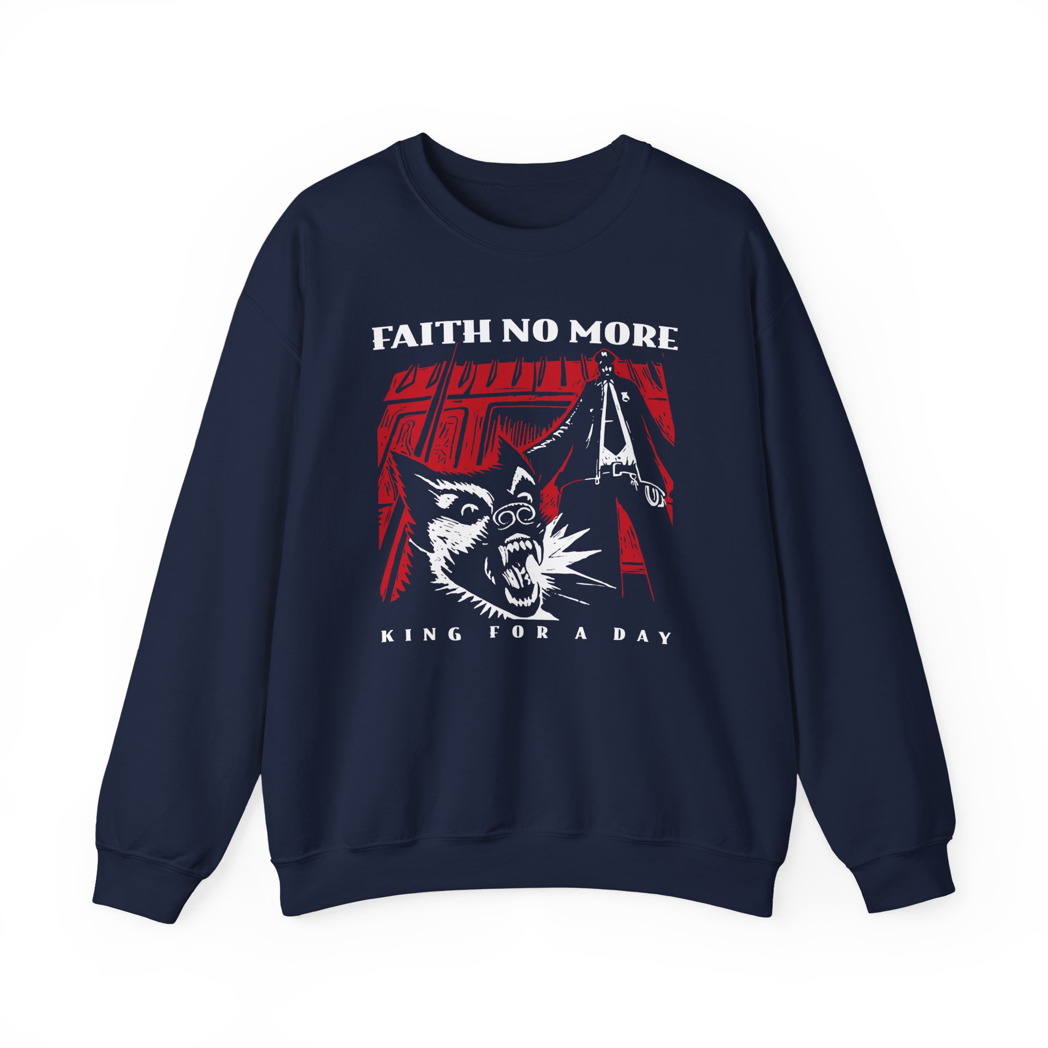 Faith No More  King for a Day Unisex Heavy Blendâ„¢ Crewneck Sweatshirt