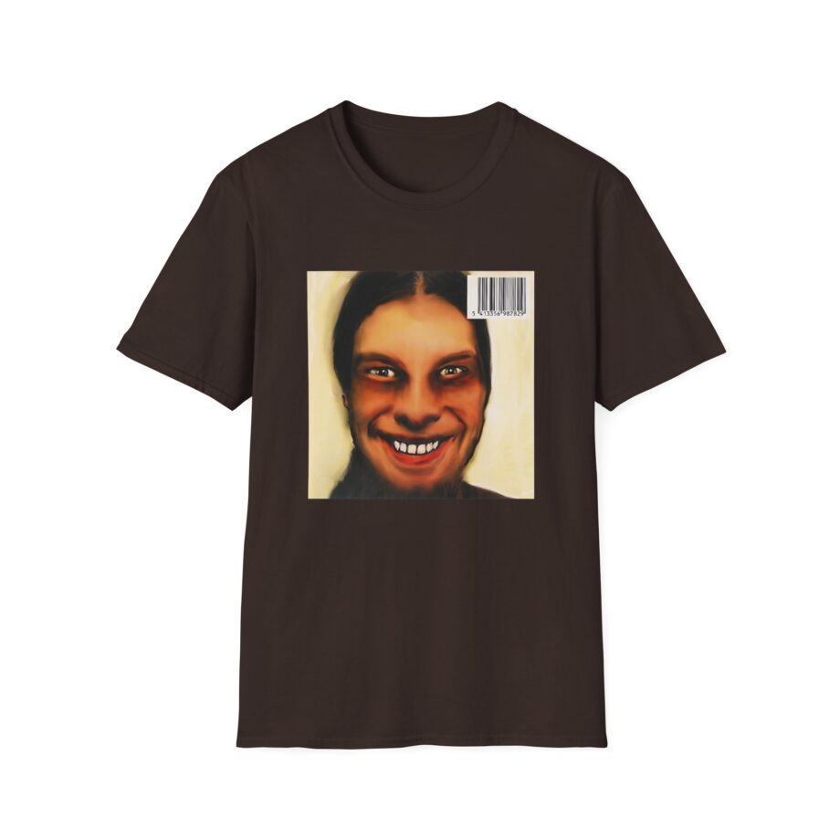 Aphex Twin I Care Because You Do  Album Cover Unisex Softstyle T-Shirt
