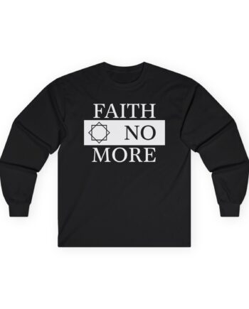 Faith No More Logo Unisex Ultra Cotton Long Sleeve Tee