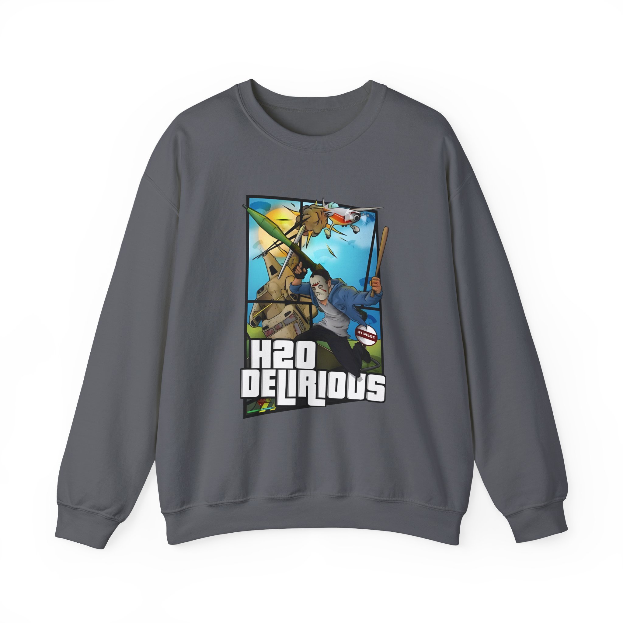 H2odelirious Unisex Heavy Blendâ„¢ Crewneck Sweatshirt