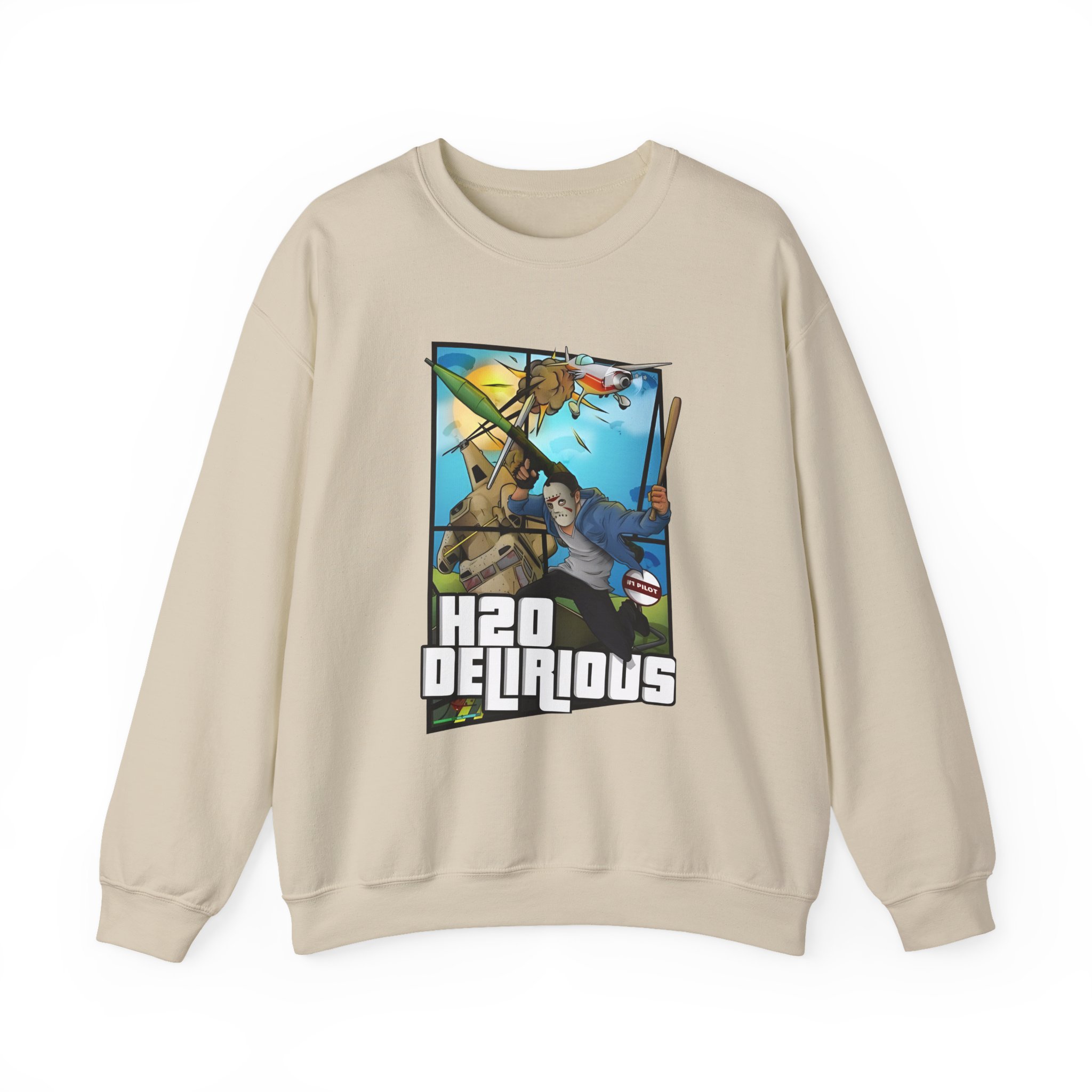 H2odelirious Unisex Heavy Blendâ„¢ Crewneck Sweatshirt