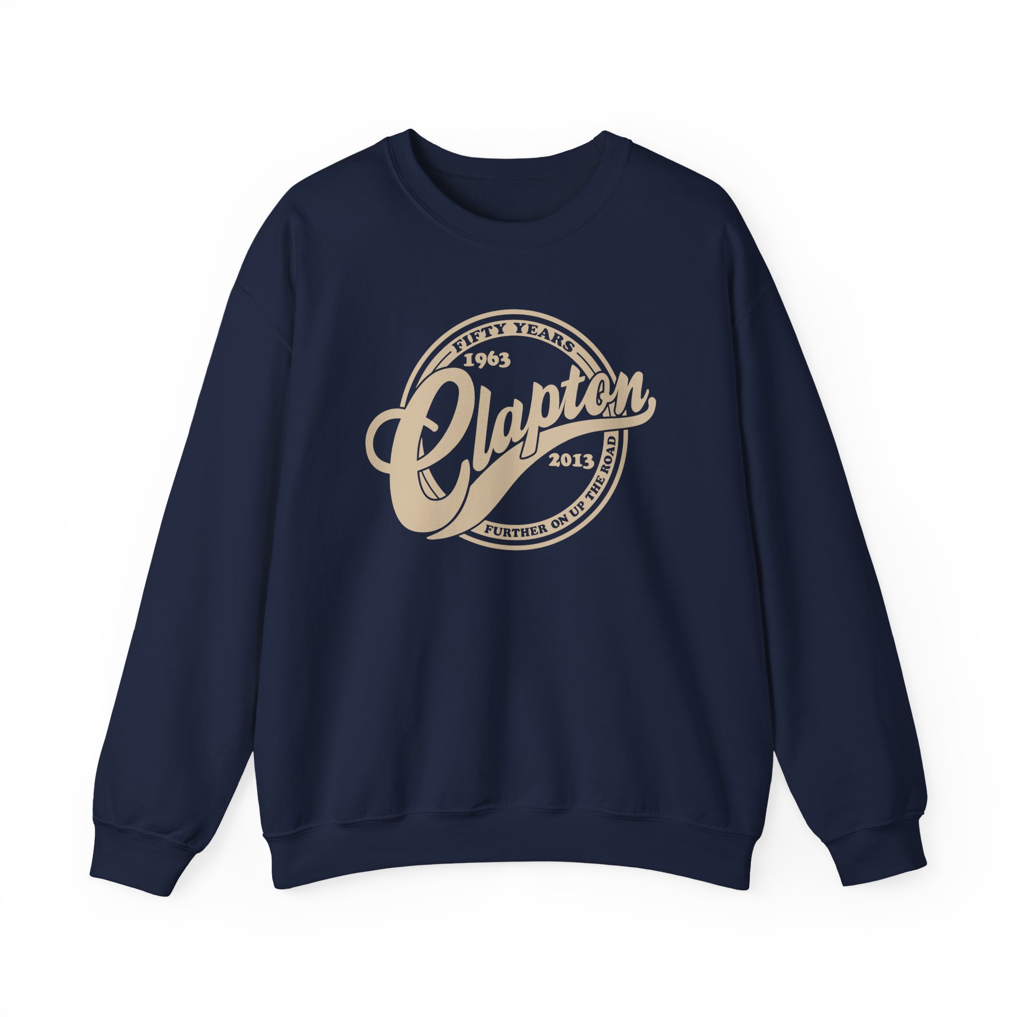Eric Clapton 50 Years Unisex Heavy Blendâ„¢ Crewneck Sweatshirt