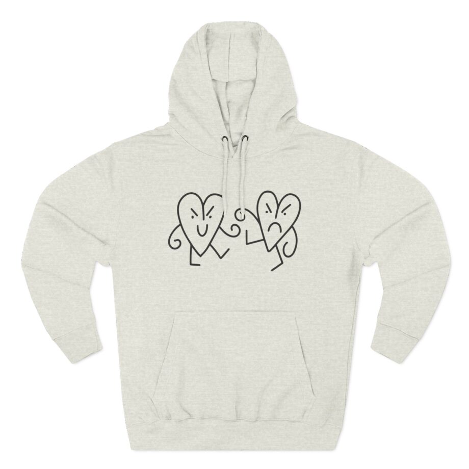 Makko Three-Panel Fleece Hoodie