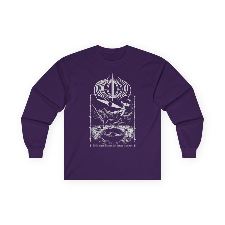Amigo The Devil  Heavens On Fire Unisex Ultra Cotton Long Sleeve Tee