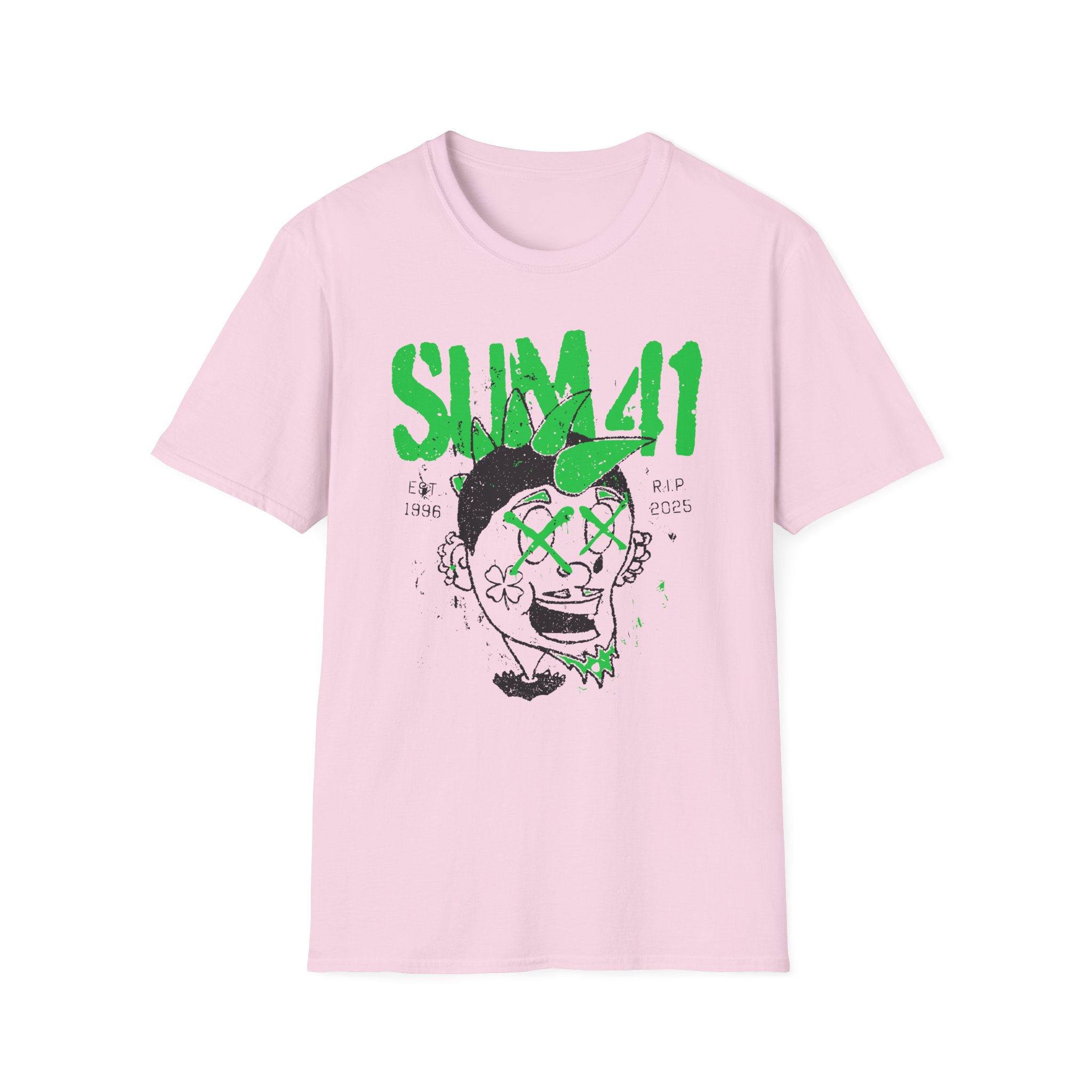 Sum 41 St. Patrick's Day Unisex Softstyle T-Shirt