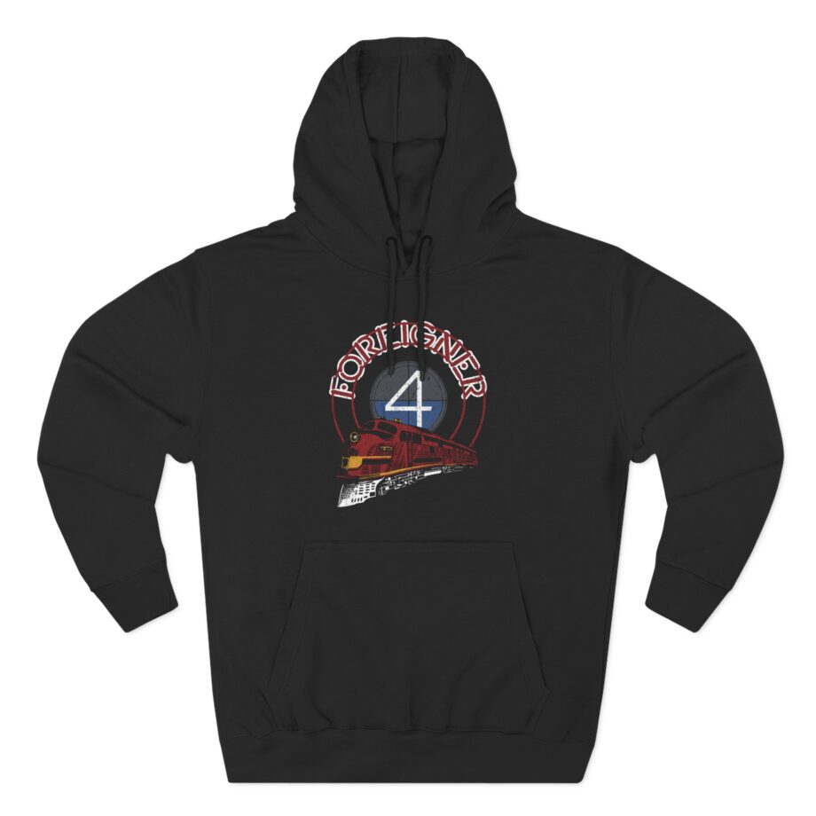 Foreigner Train  Three-Panel Fleece Hoodie