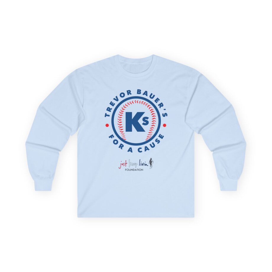 Trevor Bauer’s Ks for a Cause Unisex Ultra Cotton Long Sleeve Tee