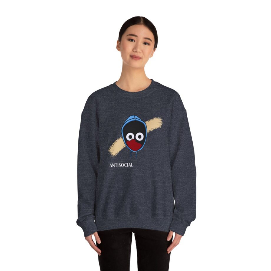 Boywithuke Antisocial Album Unisex Heavy Blend Crewneck Sweatshirt