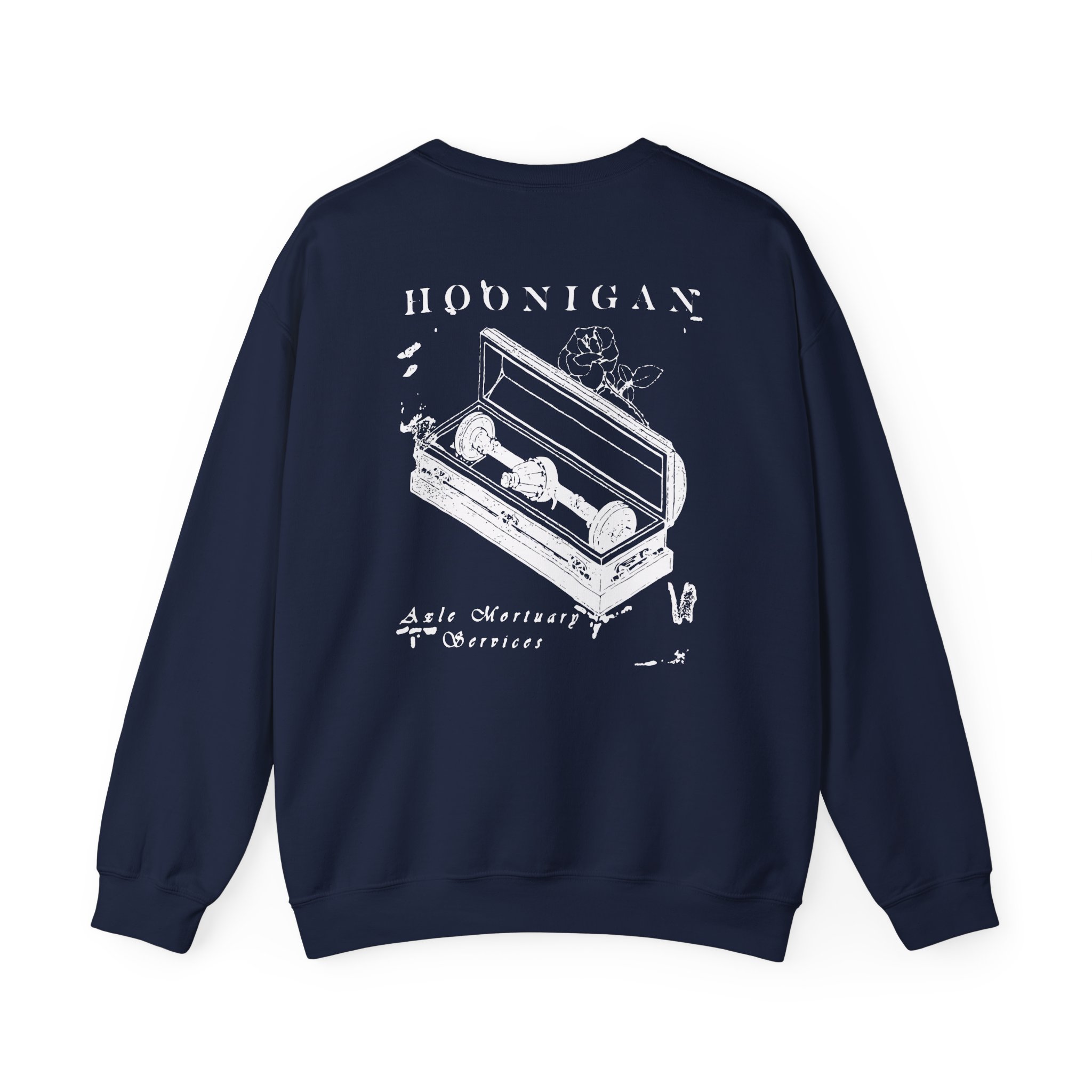 Ken Block Hoonigan Mortuary  Unisex Heavy Blendâ„¢ Crewneck Sweatshirt