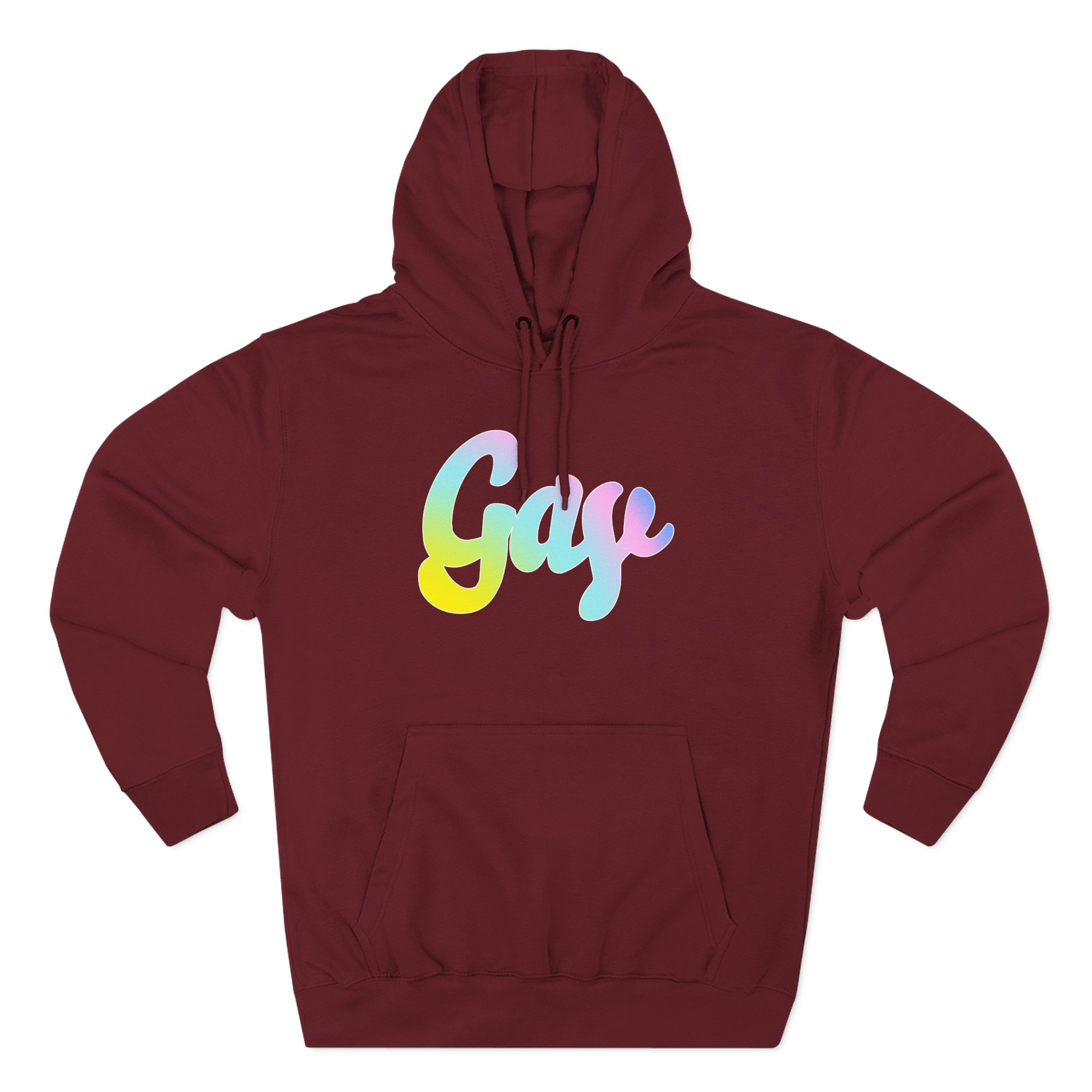 Ishowspeed Gay Three-Panel Fleece Hoodie