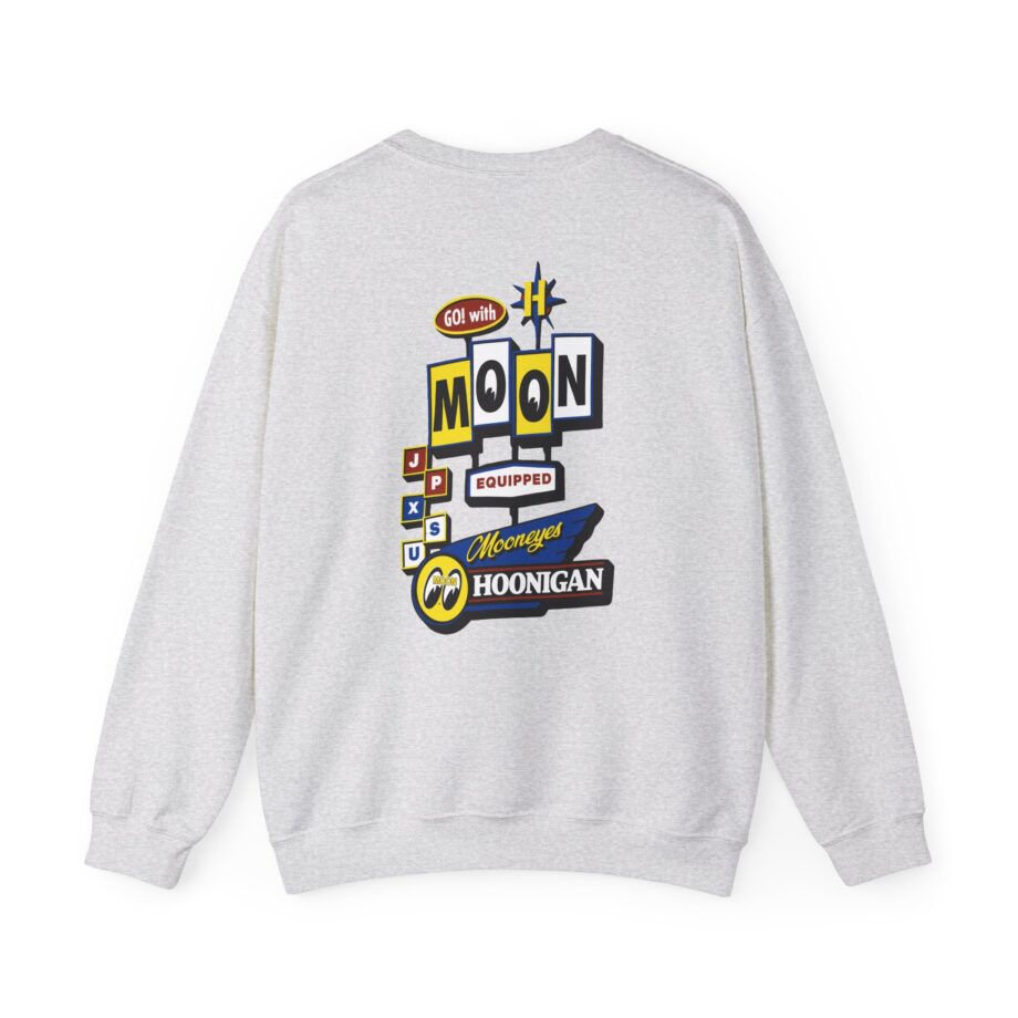 Ken Block Hoonigan X Mooneyes Moonmotel Unisex Heavy Blend™ Crewneck Sweatshirt