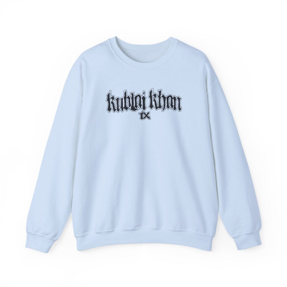 Kublai Khan - Let the Balls Swing Natural Unisex Heavy Blend™ Crewneck Sweatshirt