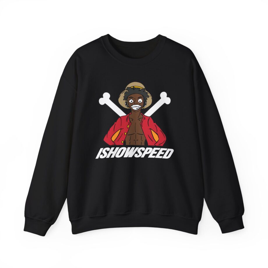 Luffy Ishowspeed Unisex Heavy Blend™ Crewneck Sweatshirt