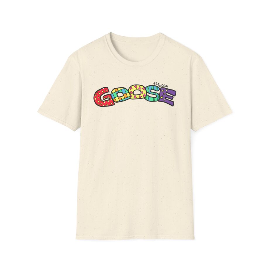 Goose x Staycool   Rainbow Unisex Softstyle T-Shirt