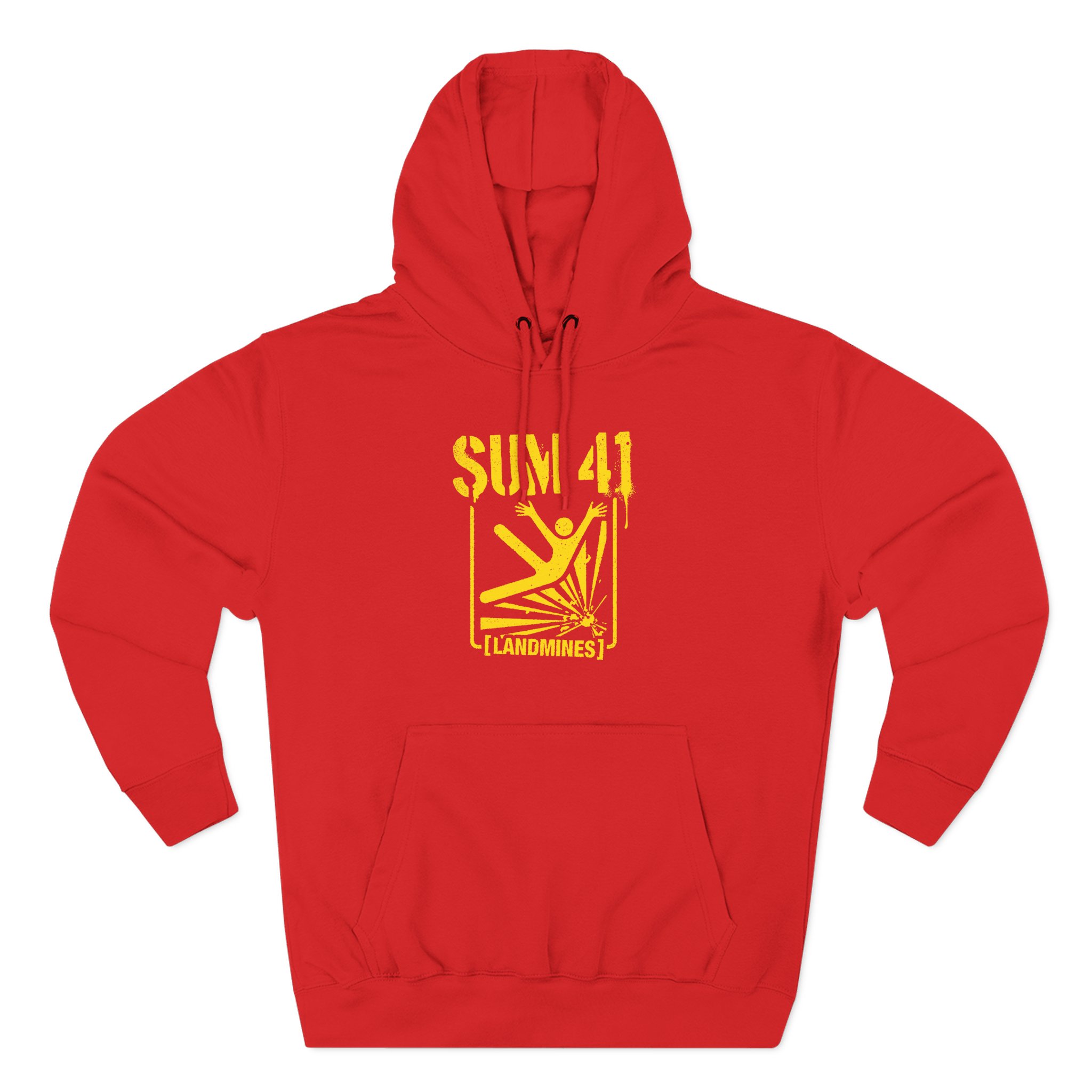 Sum 41 Landmines Three-Panel Fleece Hoodie
