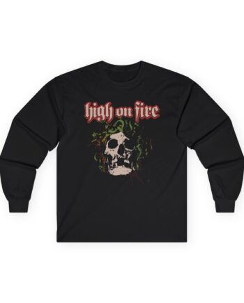 High on Fire Medusa Unisex Ultra Cotton Long Sleeve Tee