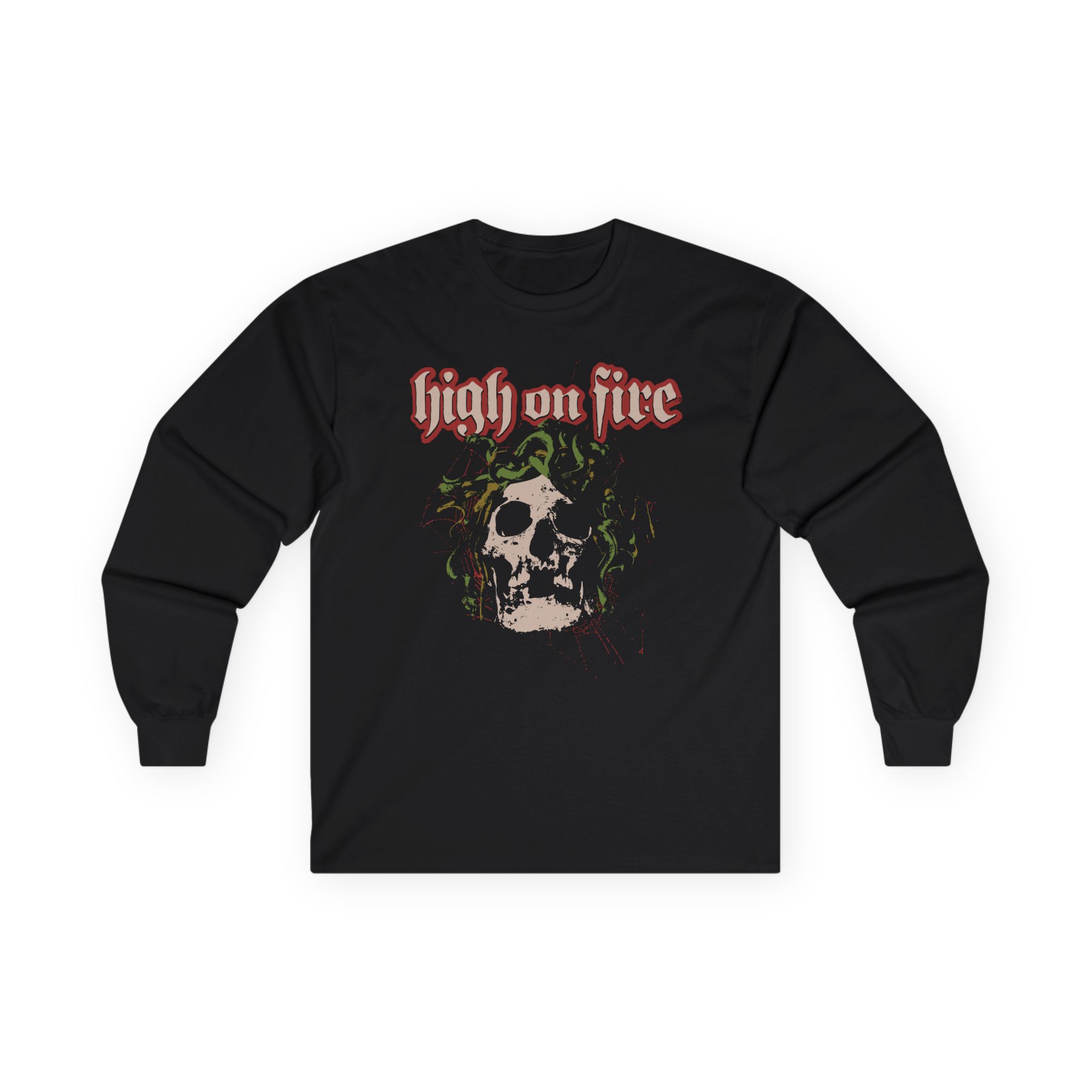 High on Fire Medusa Unisex Ultra Cotton Long Sleeve Tee