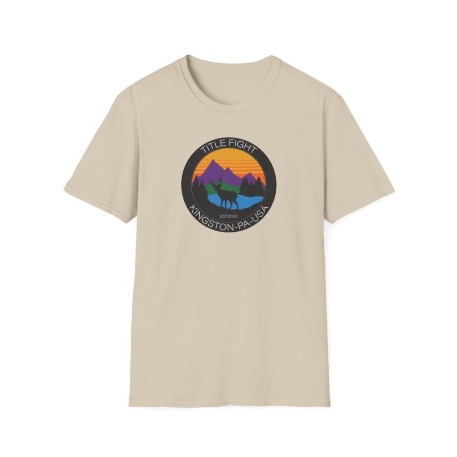 Title Fight "Deer" Unisex Softstyle T-Shirt