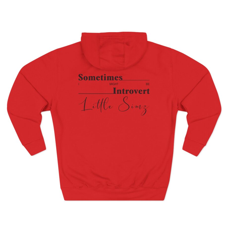 Little Simz Sometimes I Might Be Introvert Album Three-Panel Fleece Hoodie