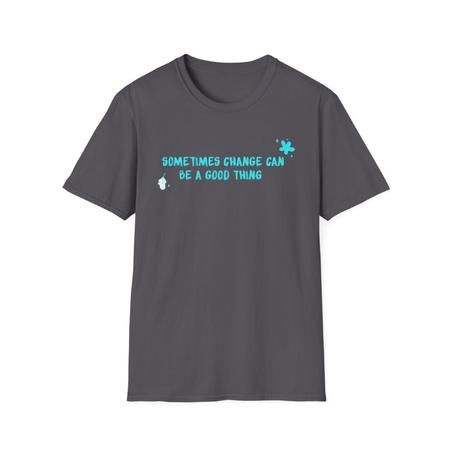 Heartstopper Sometimes Change Can Be a Good Thing Unisex Softstyle T-Shirt