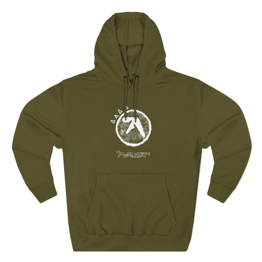 Aphex Twin Rock Band Album Tour Three-Panel Fleece Hoodie
