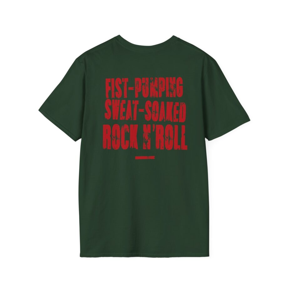 Airbourne Fist Pumping Unisex Softstyle T-Shirt