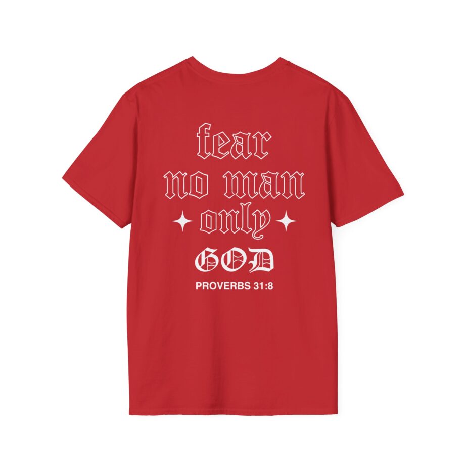 Ryan Garcia Fear No Man Only God Unisex Softstyle T-Shirt