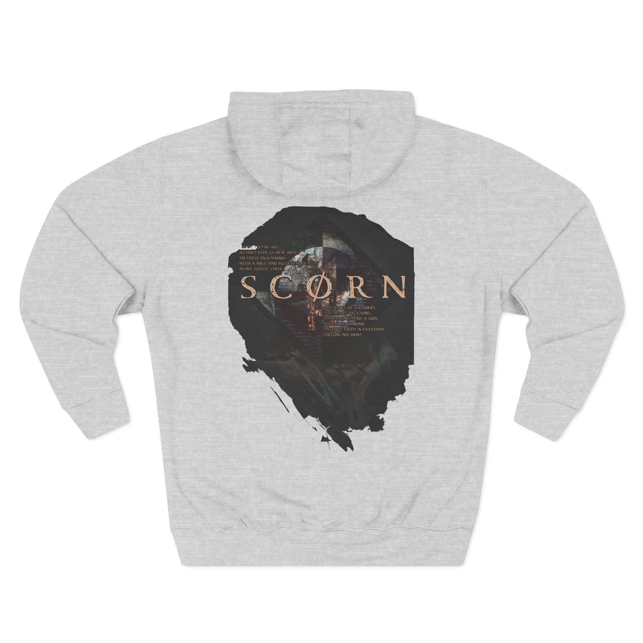 Machine Head Scørn Three-Panel Fleece Hoodie