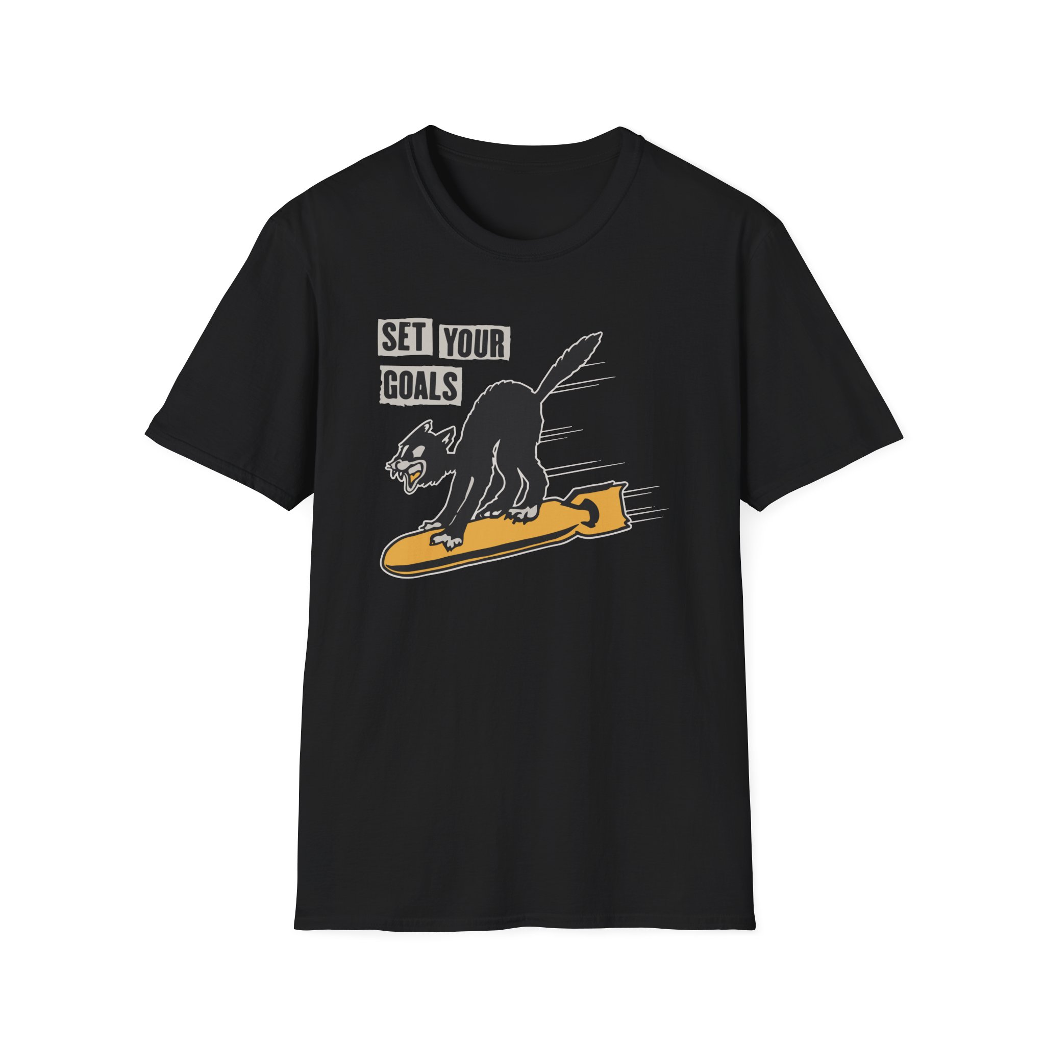 Set Your Goals Bomber Unisex Softstyle T-Shirt