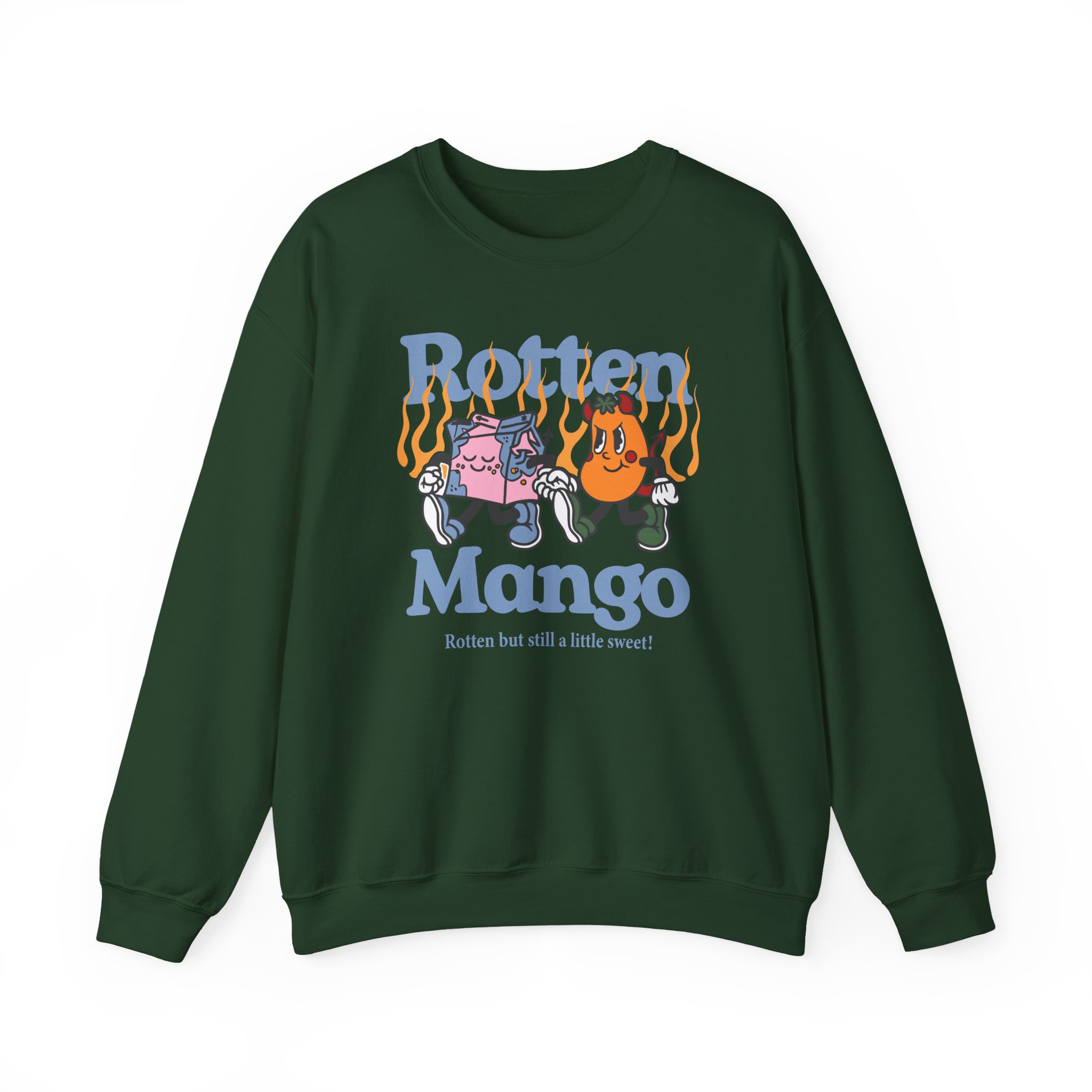 Stephanie Soo Rotten Mango Unisex Heavy Blendâ„¢ Crewneck Sweatshirt