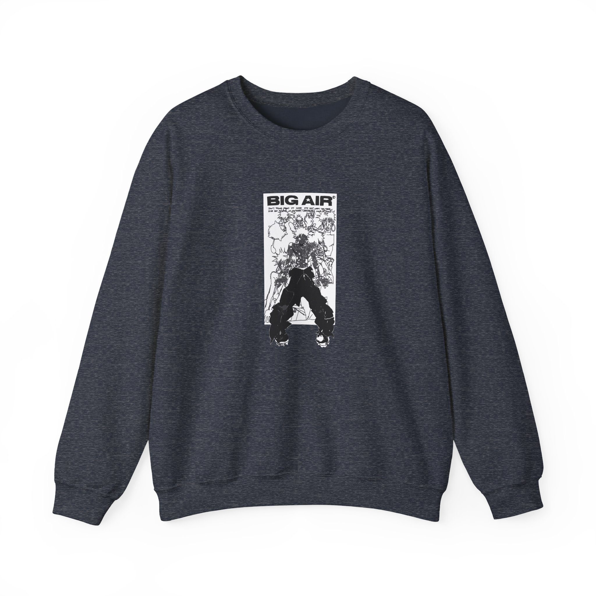 Ecco2k Big Air Unisex Heavy Blendâ„¢ Crewneck Sweatshirt