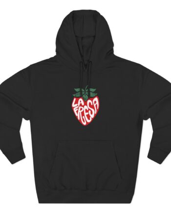 Eslabon Armado La Fresa Three-Panel Fleece Hoodie