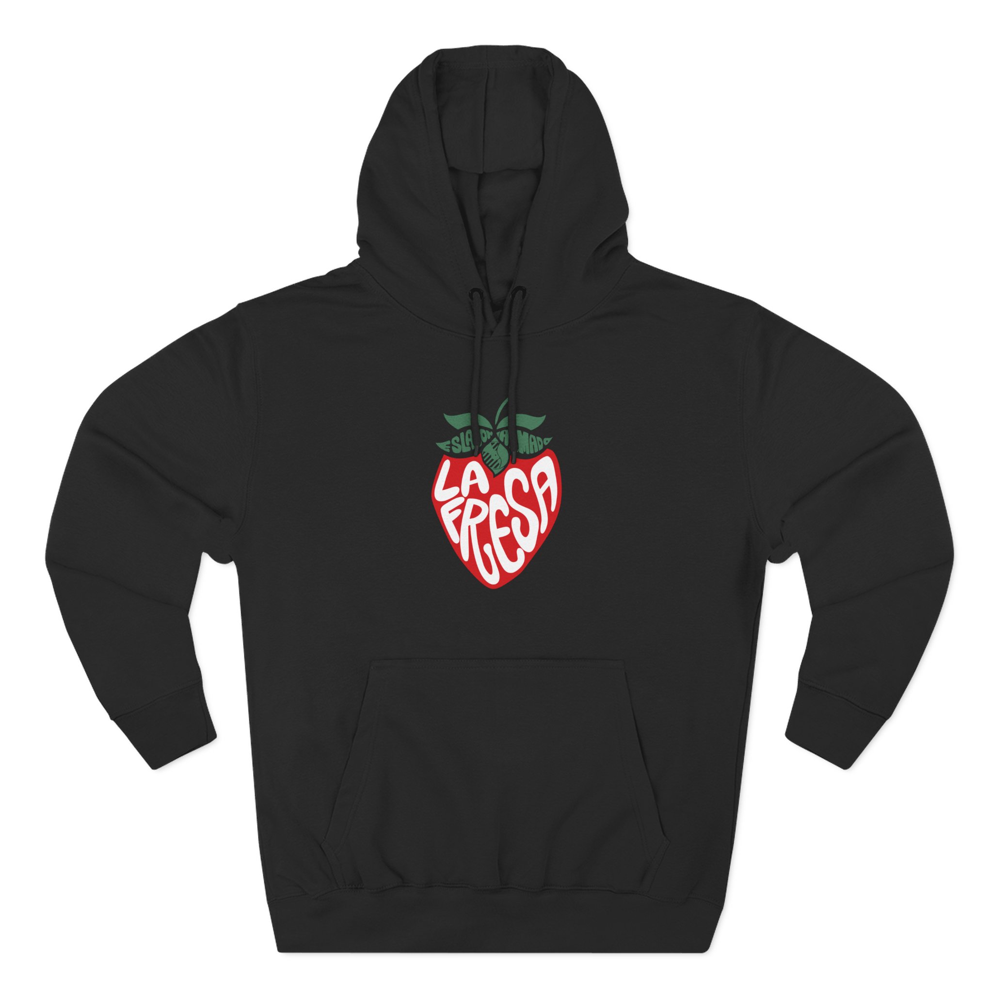 Eslabon Armado La Fresa Three-Panel Fleece Hoodie