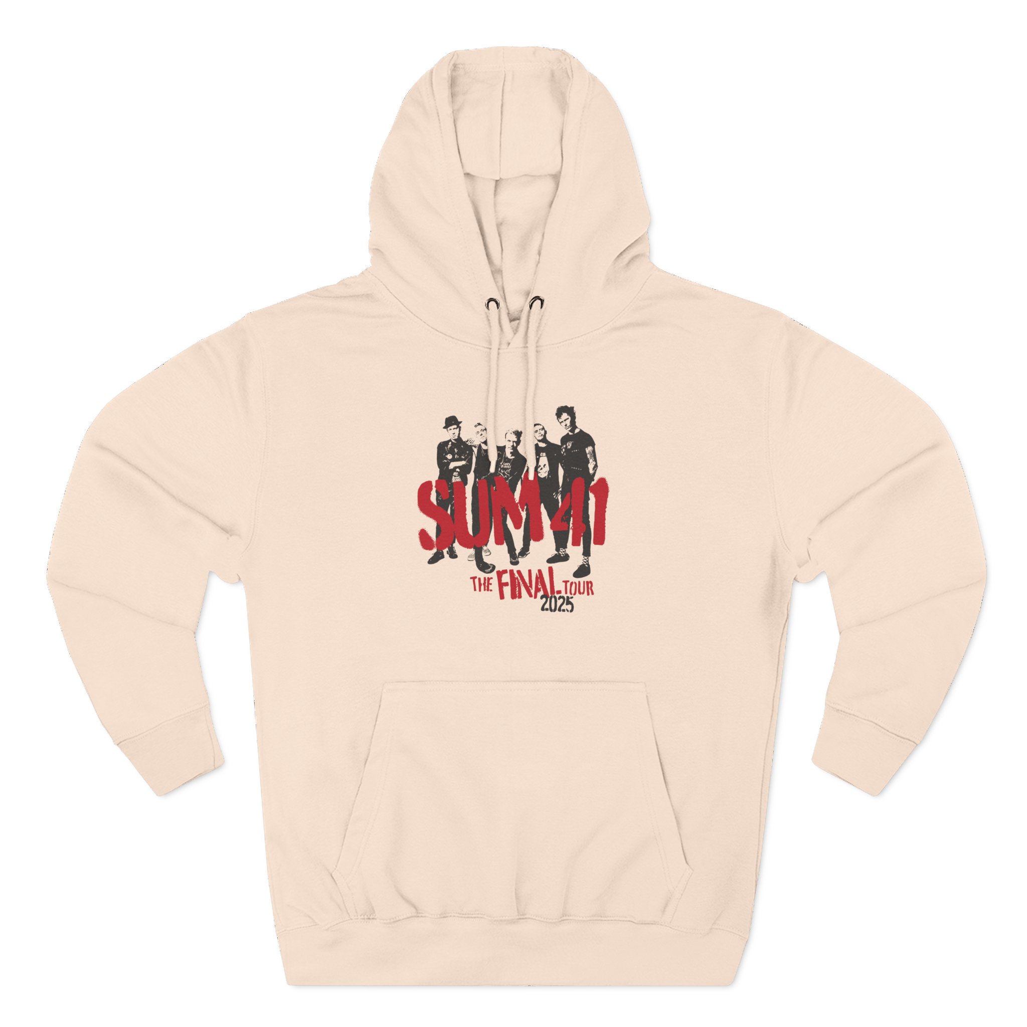 Sum 41 the Final Tour Three-Panel Fleece Hoodie