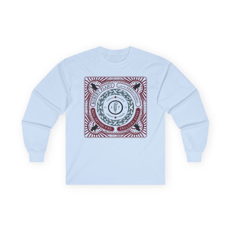 Robert Plant Retrographic Unisex Ultra Cotton Long Sleeve Tee