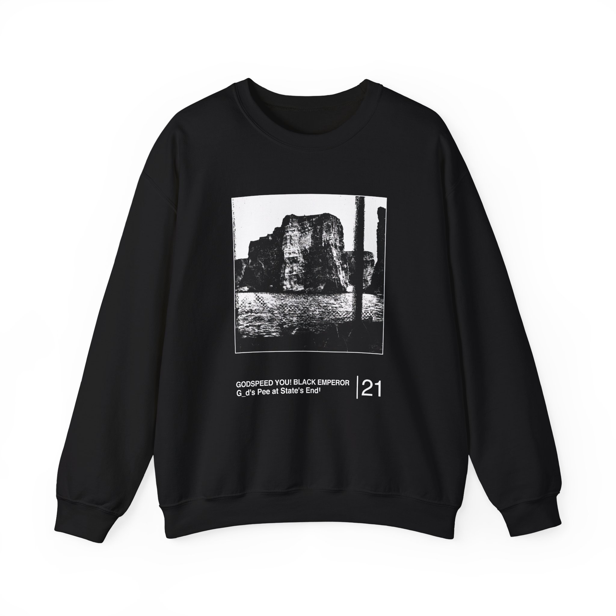 Godspeed You! Black Emperor God's Pee at State's End! Unisex Heavy Blendâ„¢ Crewneck Sweatshirt