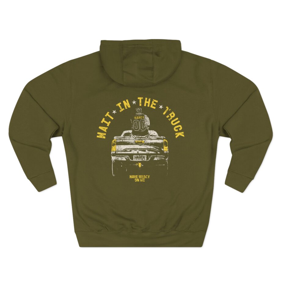 Hardy Wait in the Truck Three-Panel Fleece Hoodie