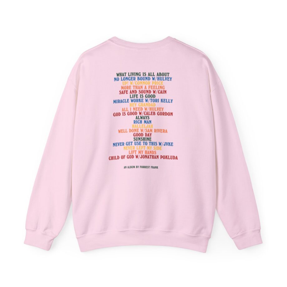 Forrest Frank Child of God Tracklist Unisex Heavy Blend™ Crewneck Sweatshirt