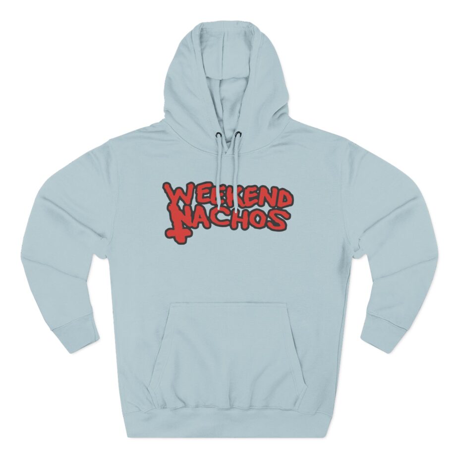 Weekend Nachos Christian Three-Panel Fleece Hoodie